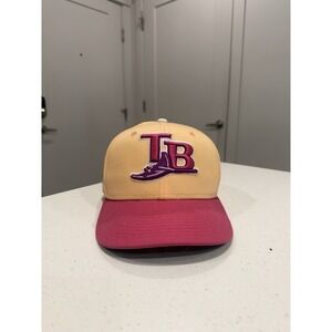 Peach Tampa Bay Ray Fusion Pink Visor Purple Bottom Tropicana‎ Field New Era Hat